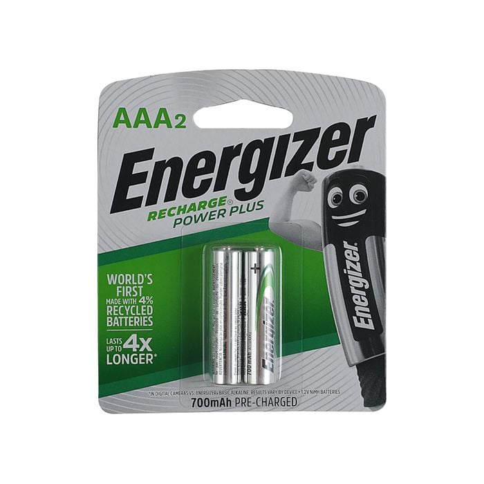 Energizer AAA Batteries 700mAh 2 Pack E300525001 |
