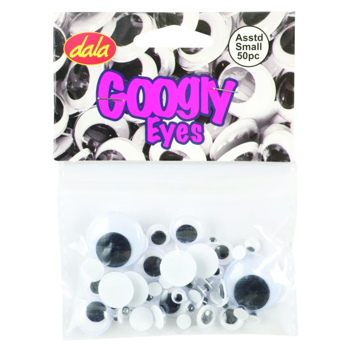 CCINEE 1150pcs Wiggle Eyes Assorted Size Bulk Plastic Googly Eyes Self Adhesive 4mm-25mm for Craft Sticker DIY Project Supply