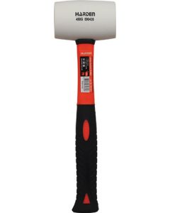 HARDEN 590435 PROFESSIONAL RUBBER MALLET WITH FIBREGLASS HANDLE 450G