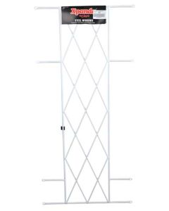 Xpanda White Diamond Design Steel Window Burglar Bars 460 x 1000mm