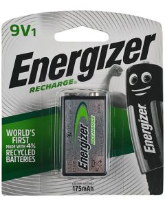 Energizer Recharge 9V Battery E000050800