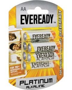 Eveready Platinum AA Batteries - 6 Pack LR6BP6