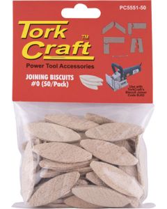 Tork Craft Joining Biscuits No.0 - 50 Pack PC5551/50