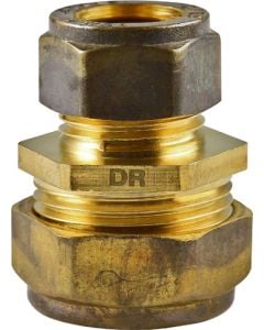 Brass Compression Reducing Coupler C/C 22 x 15mm 2000RDR