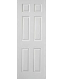 The Door Group White Primed Deep Moulded Exposed Edge Townhouse Door 813 x 2032mm 
