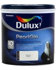 Dulux PearlGlo Brilliant White 1L 