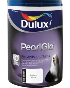Dulux PearlGlo Brilliant White 5L 