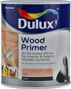 Dulux Wood Primer Pink 1L