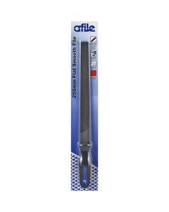 Afile Flat Smooth File With Handle 250mm D250PS.
