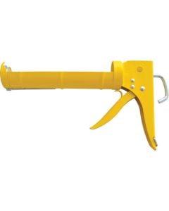 Alcolin Yellow Caulking Gun With Spout & Nozzle Cutter 057-99