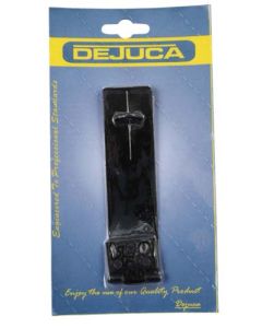 Dejuca Black Japanned Hasp & Staple 125mm HH112C