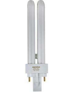 Eurolux 13W Cool White G24D-1 2Pin PL13 CFL Lamp G35