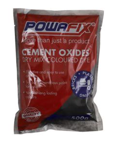 Powafix Black Cement Oxide 500g OXI500GBL