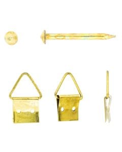 Eureka Triangle Pin & Picture Hook - 4 Pack 2A35