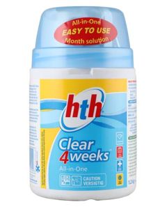 HTH Clear 4 Weeks All-in-One Pool Care 1.2kg C4W