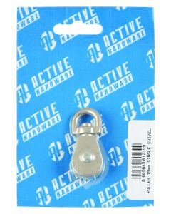 Active Hardware Single Swivel Pulley 19mm
