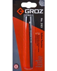 Groz Leather/Plastic Punch 3mm GRO3805
