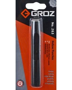Groz Leather/Plastic Punch 11mm GRO3835