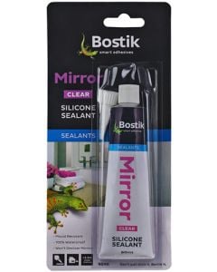 Bostik Mirror Silicone Sealant Clear 90ml 1-0105