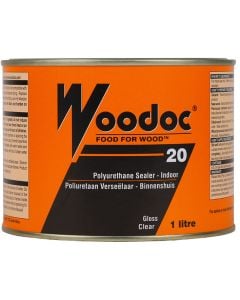 Woodoc 20 Interior Gloss Polyurethane Sealer Clear 1L W201