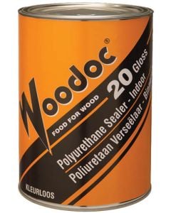 Woodoc 20 Interior Gloss Polyurethane Sealer Clear 5L W205