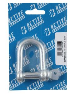 Active Hardware Commercial D Shackle 12mm
