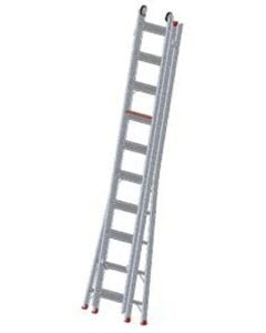 Castor & Ladder Aluminium 3-Part Combination Ladder 4.2m CMF307