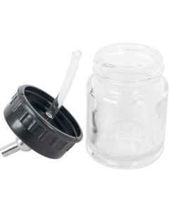 Aircraft Airbrush Glass Jar With 60° Spout 22cc SGBD-02