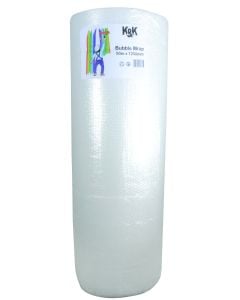 K&K Plastic Bubble Wrapping 1250mm x 50m 4985
