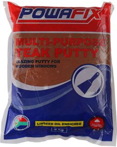 Powafix Multi-Purpose Teak Putty 2kg PUT2KGT
