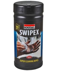 Soudal Swipex Super Cleaning Wipes - 100 Pack 113551