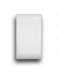 CBI White Blank Cover Plate 2x4  G009-P