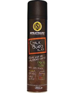 Spraymate Chalkboard Spray Paint Black 250ml 2705