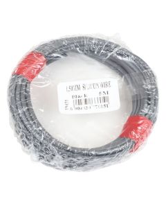 Black Silicone Cable 1.5mm x 5m