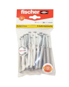 Fischer Hammerfix N 8x60 BP - 20 Pack 20197