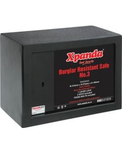Xpanda Black Hammertone No.3 Safe 375 x 275 x 195mm