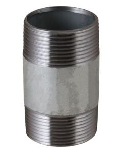 Galvanized Barrel Nipple 1&1/2" x 100mm GVN5L