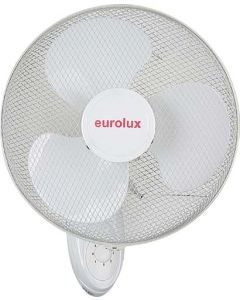 Eurolux White Wall Mount 3-Speed Fan 300mm F27W