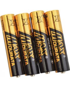 Max Durata Gold AAA Batteries - 4 Pack HJ01