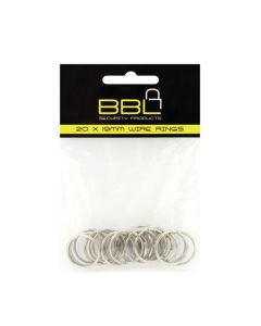BBL Wire Rings 19mm - 20 Pack BBRKR19PP