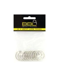 BBL Wire Rings 25mm - 10 Pack BBRKR25PP