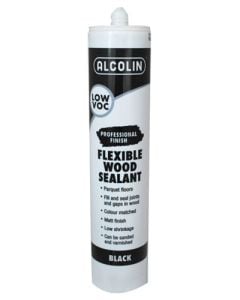 Alcolin Flexible Wood Sealant Black 280ml 068-01