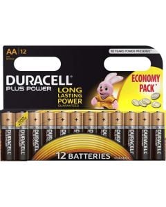 Duracell Plus AA Batteries - 12 Pack DUR045