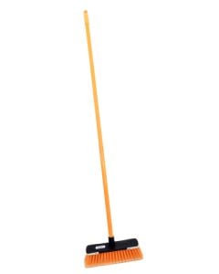 Academy Brushware Flagged PVC Soft Household Broom F3850