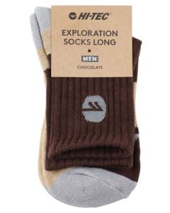 Hi-Tec Chocolate Long Exploration Socks