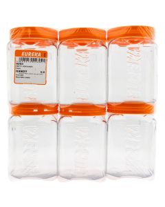 Eureka Empty Handy Containers - 6 Pack HZ03