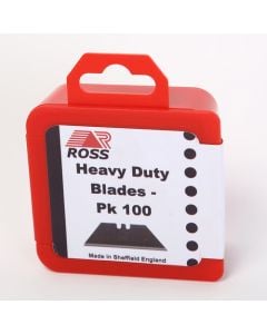 Ross Heavy Duty Trim Knife Blades - 100 Pack F4031 TK1B/H100