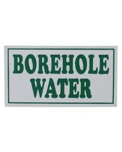 Borehole Water Sign 150 x 80mm
