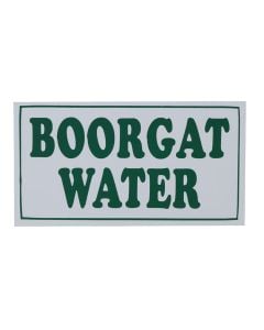 Boorgat Water Sign 150 x 80mm