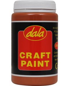 Dala Craft Paint Raw Sienna 250ml CP-250ML-18